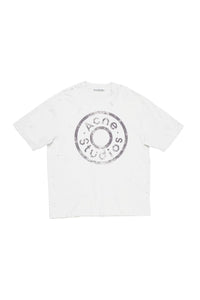 Acne Studios Distressed Logo T-Shirt